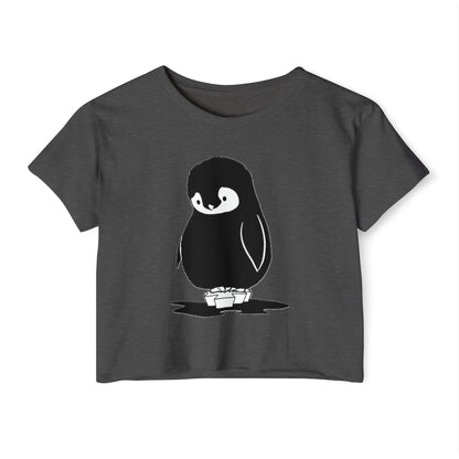 Women's Penguin Crop Top