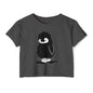 Women's Penguin Crop Top