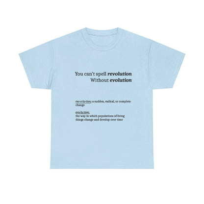Revolution Evolution Tee Shirt
