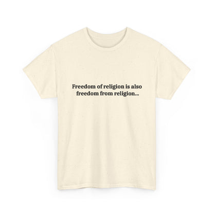 Freedom Of religion Tee Shirt