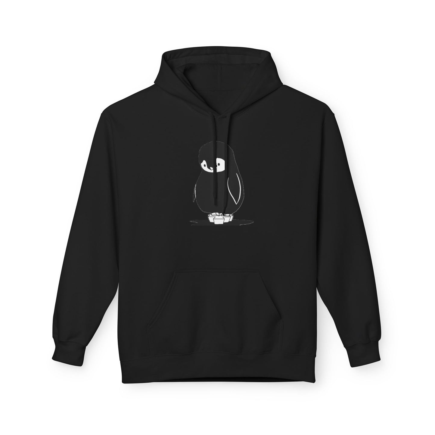 Unisex Fleece Penguin Hoodie