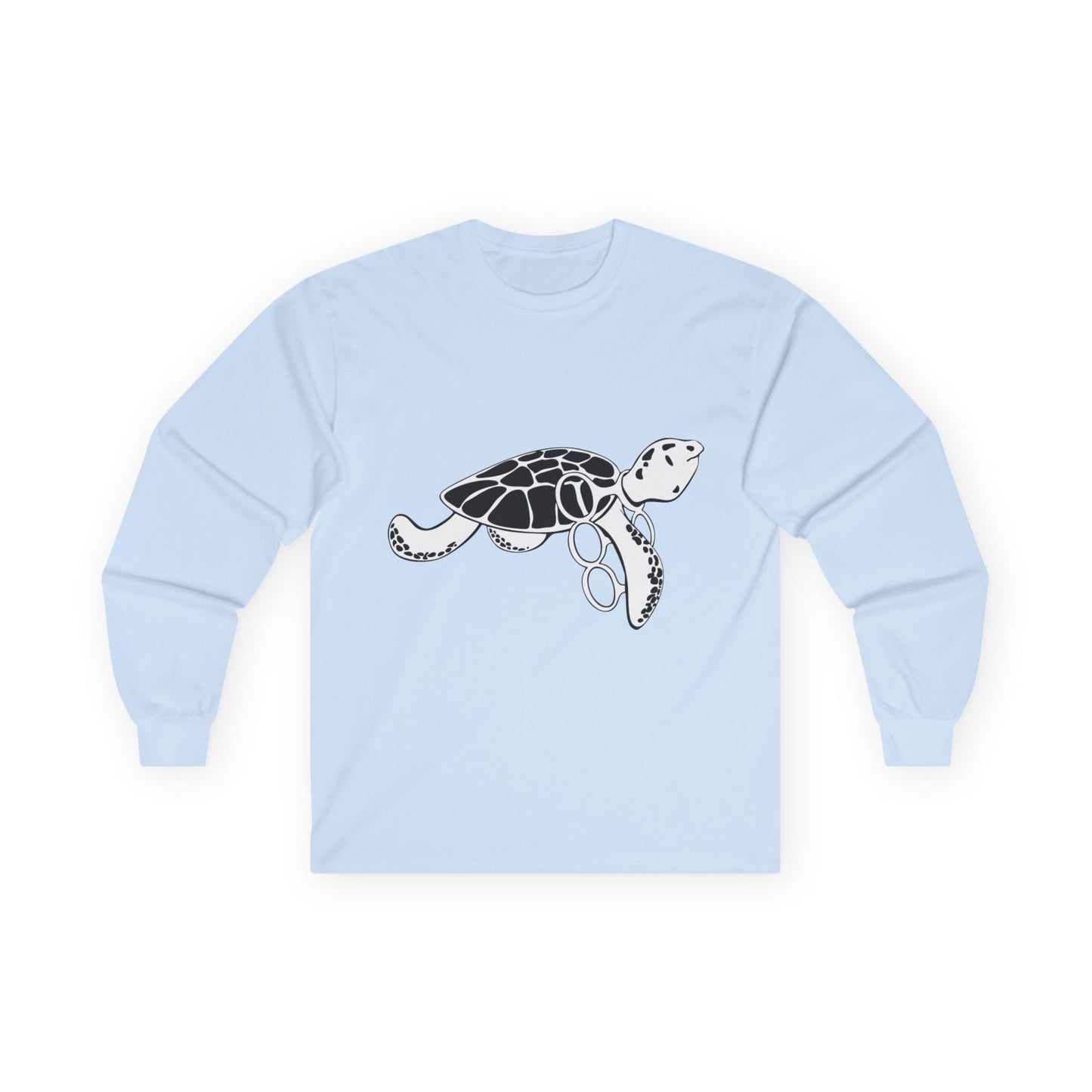 Long Sleeve Cotton Turtle Tee