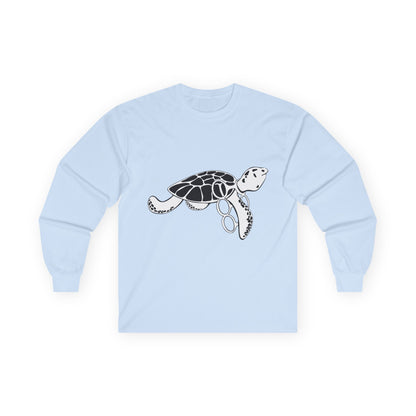 Long Sleeve Cotton Turtle Tee