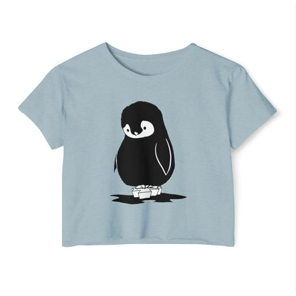 Women's Penguin Crop Top