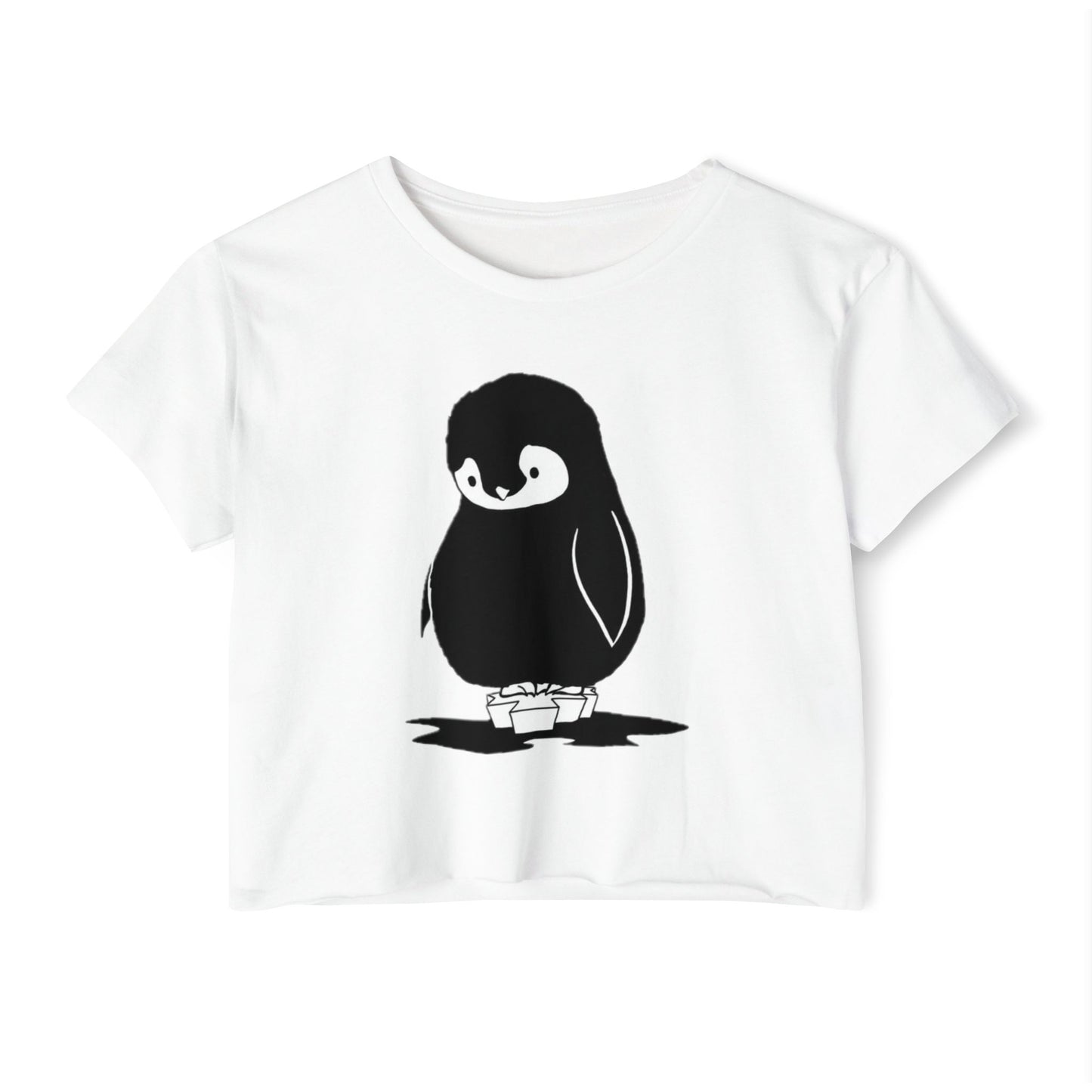 Women's Penguin Crop Top