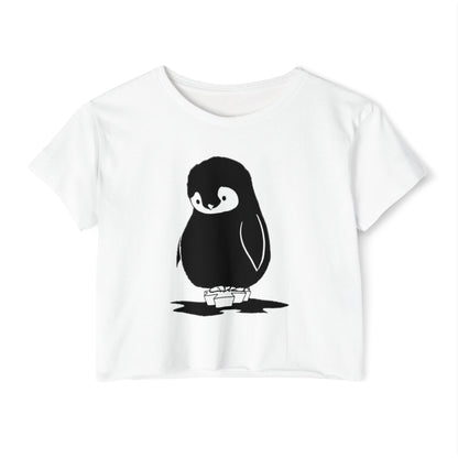Women's Penguin Crop Top