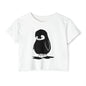Women's Penguin Crop Top