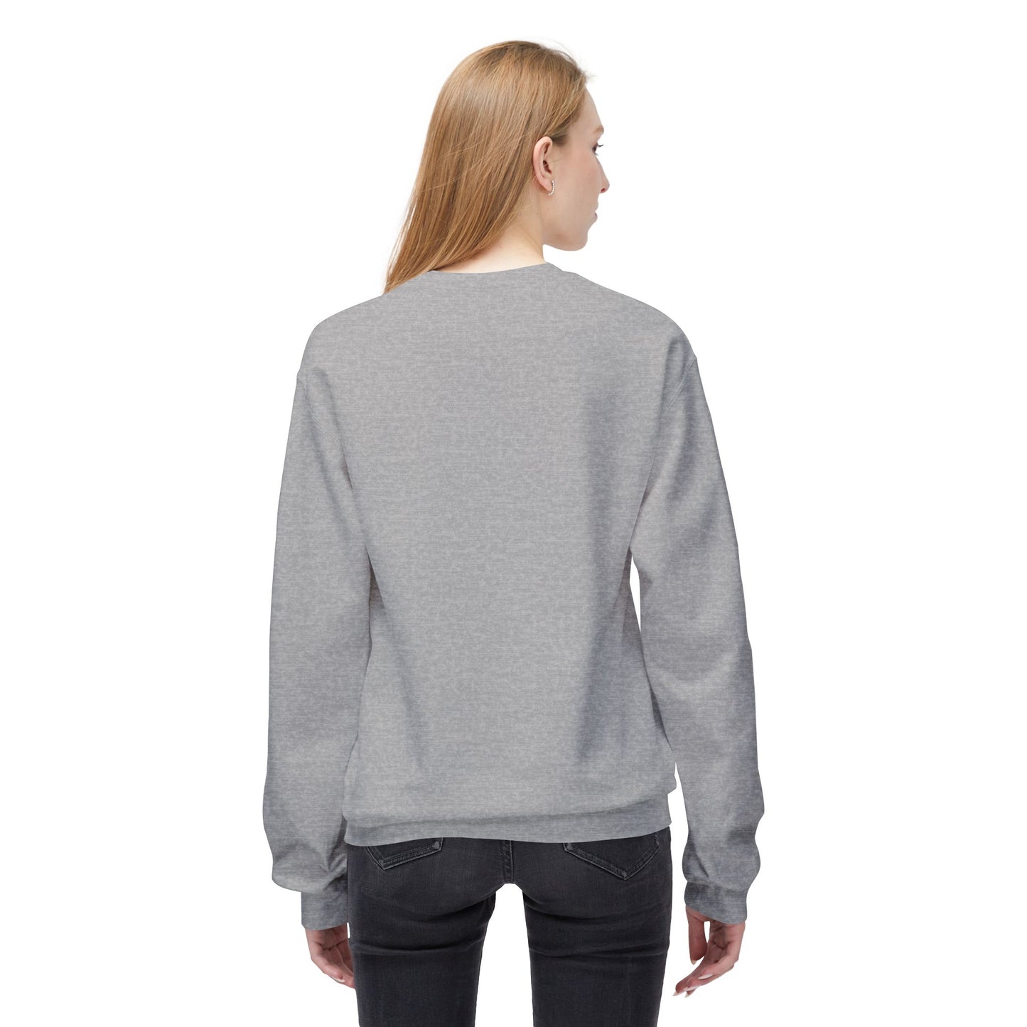 Fleece Penguin Crewneck Sweater