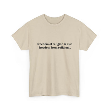 Freedom Of religion Tee Shirt