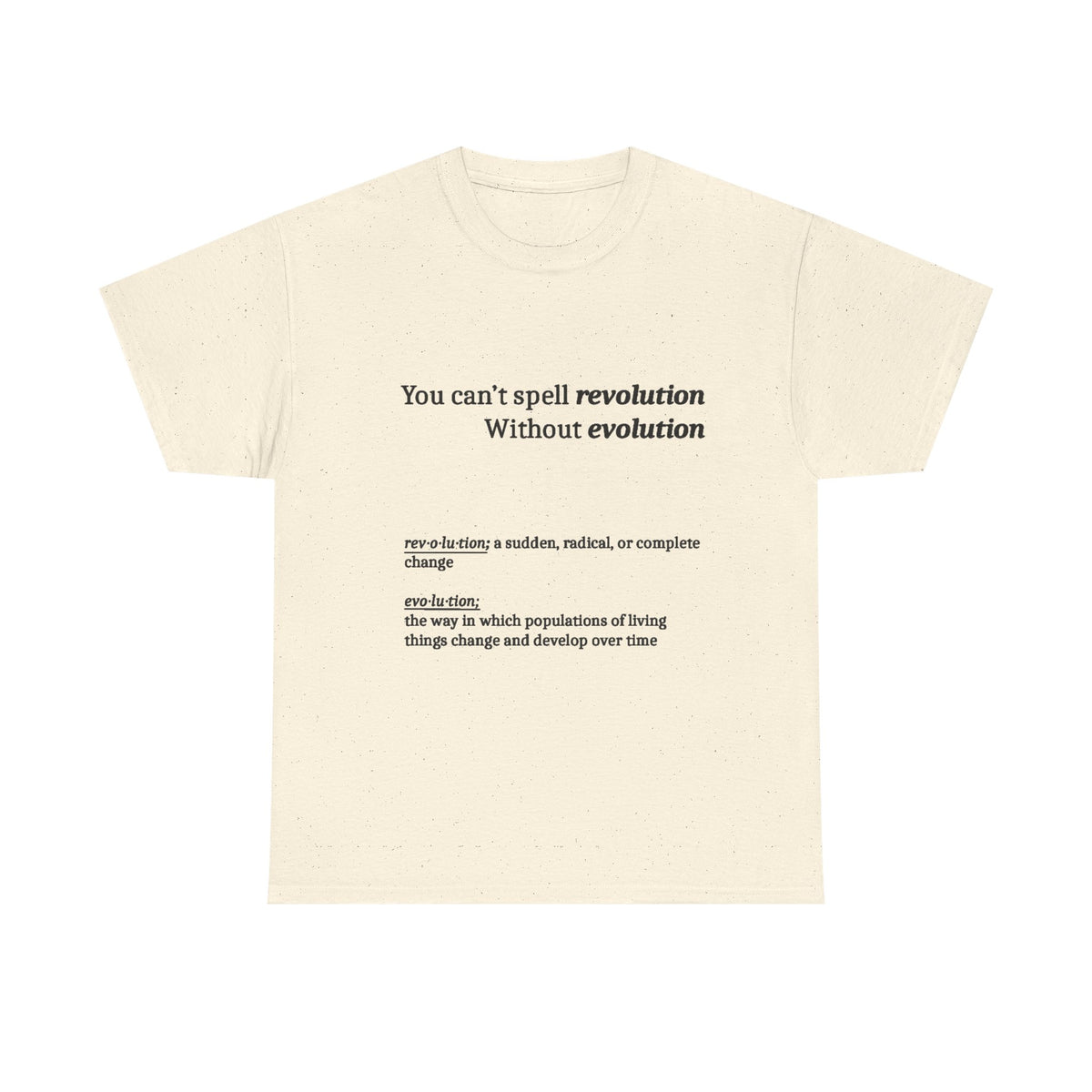 Revolution Evolution Tee Shirt