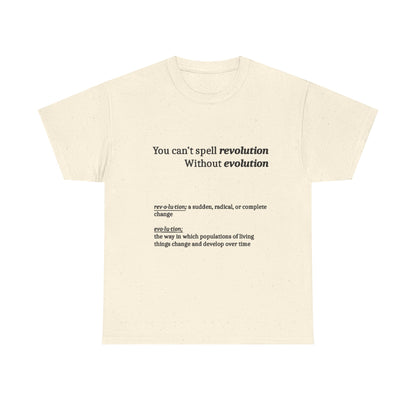 Revolution Evolution Tee Shirt