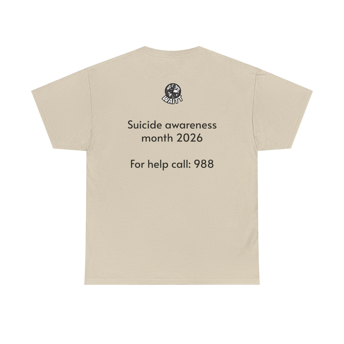Sloth Hang In There Tee Shirt (Suicide awareness month)