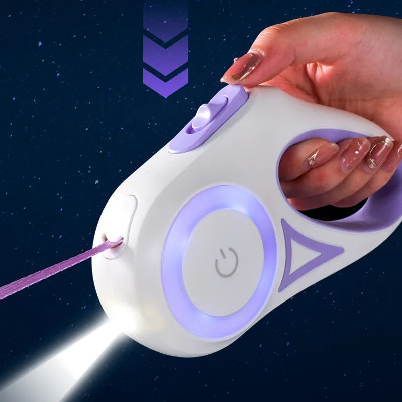 Flashlight Dog Leash combo (3 meter)