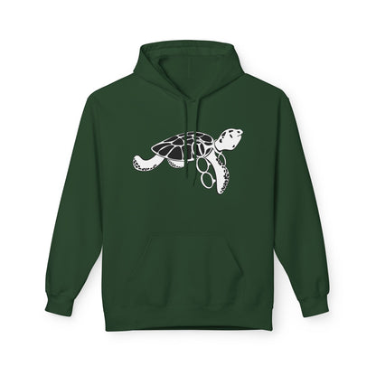 Unisex Fleece Turtle Hoodie