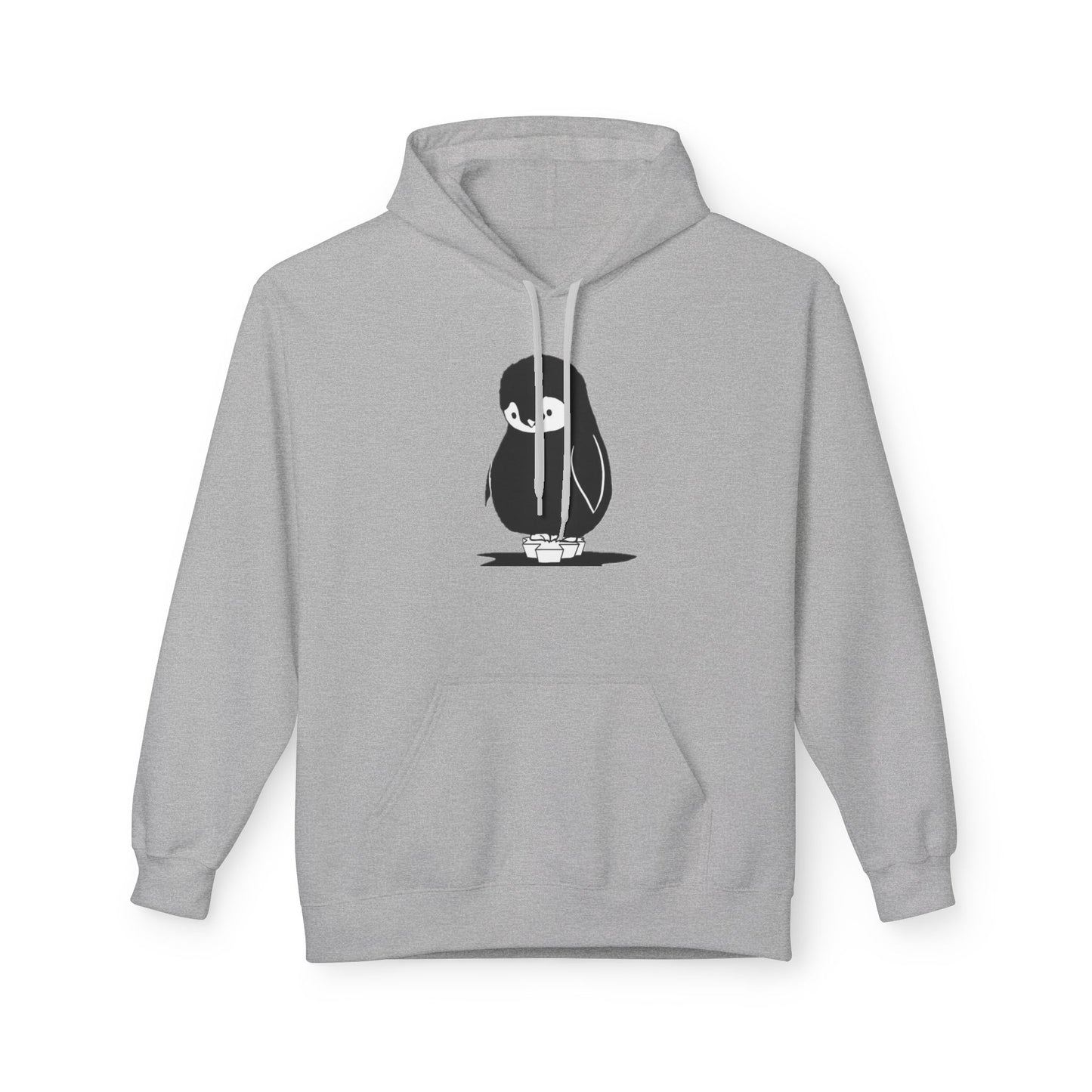 Unisex Fleece Penguin Hoodie