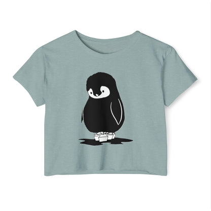 Women's Penguin Crop Top