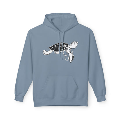 Unisex Fleece Turtle Hoodie