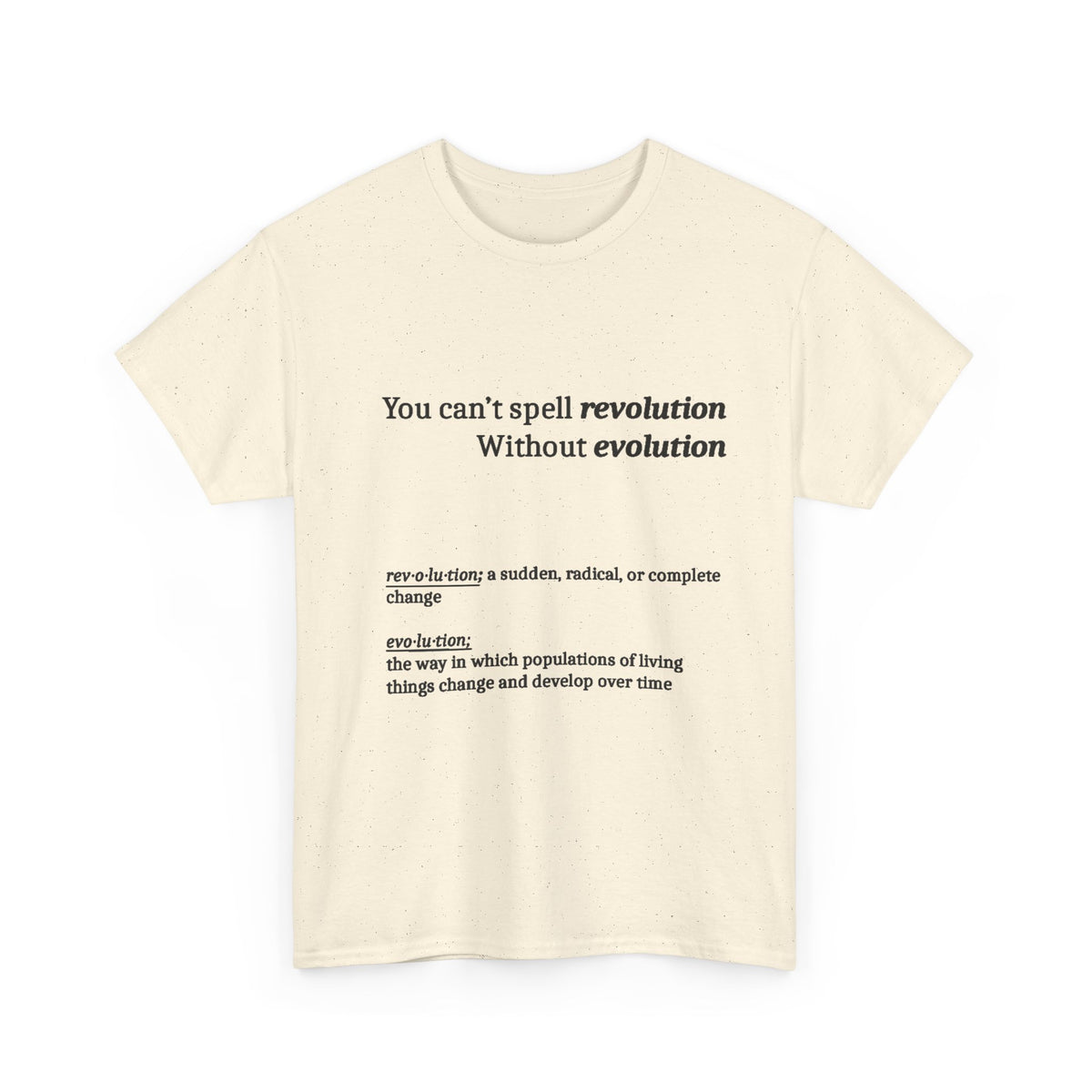 Revolution Evolution Tee Shirt