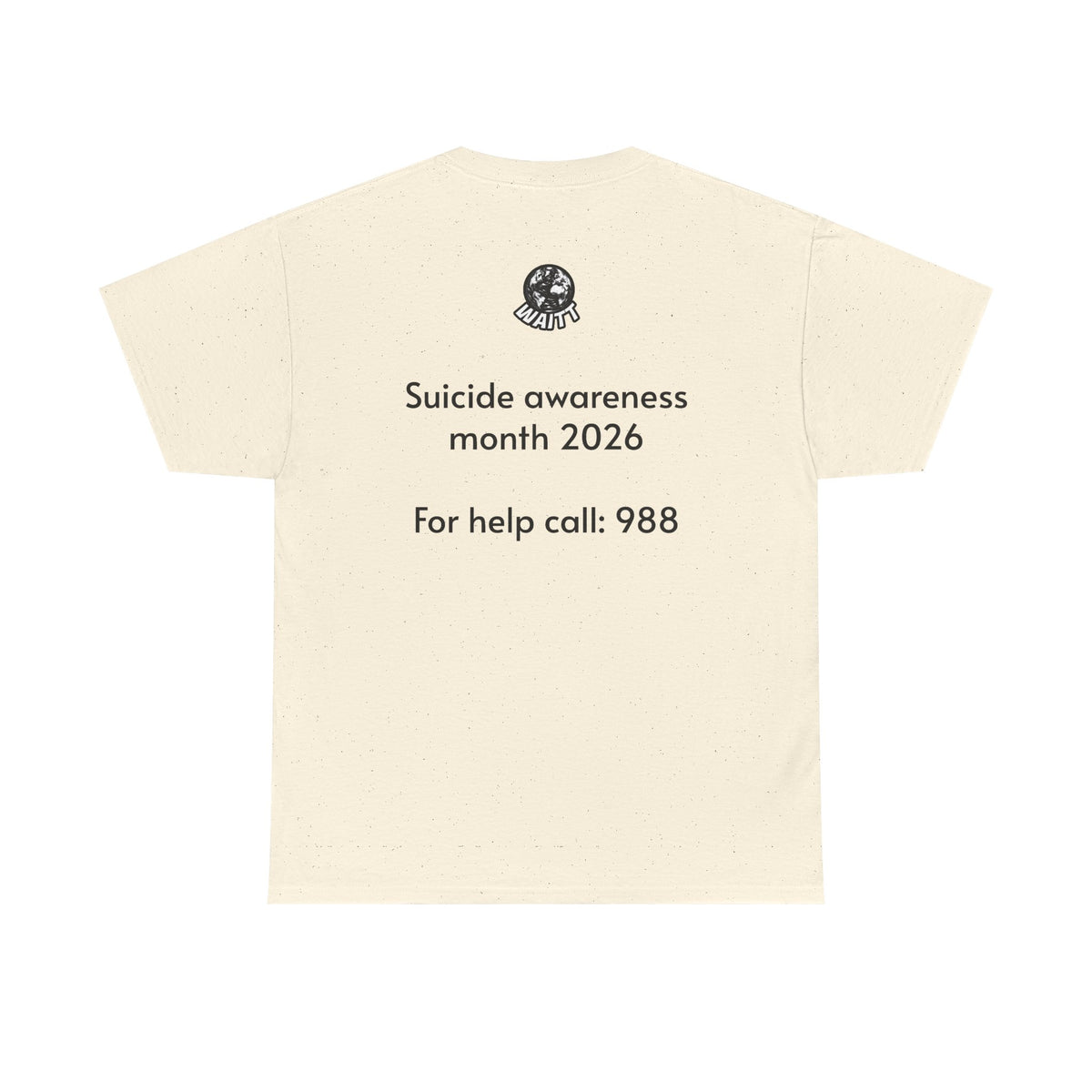 Sloth Hang In There Tee Shirt (Suicide awareness month)