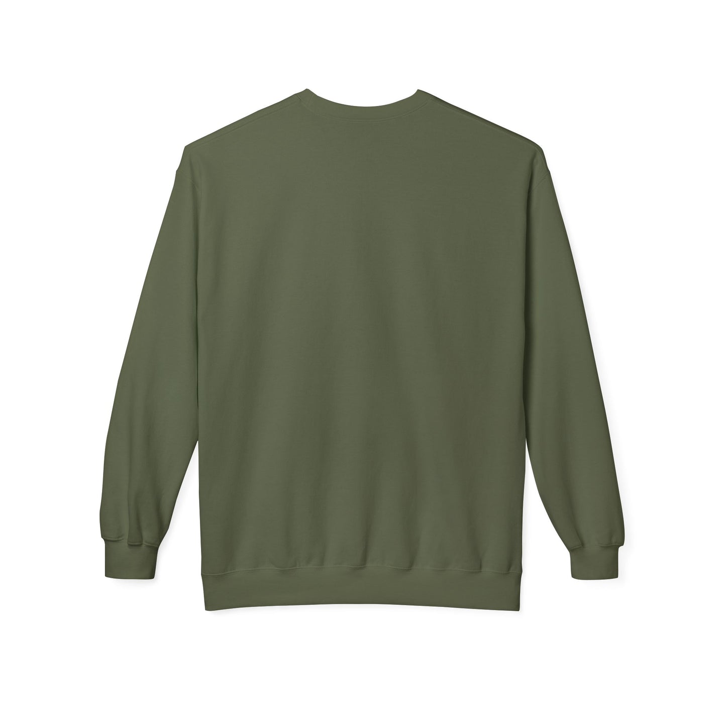 Fleece Turtle Crewneck Sweater