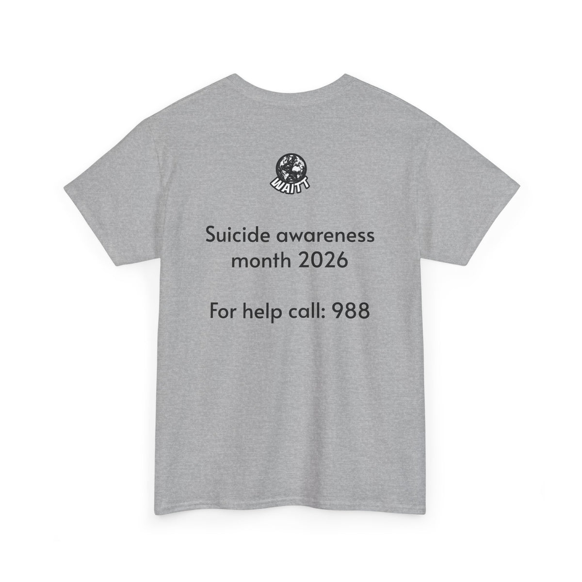 Sloth Hang In There Tee Shirt (Suicide awareness month)