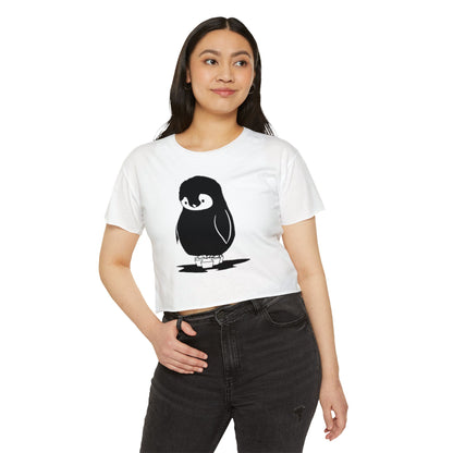 Women's Penguin Crop Top