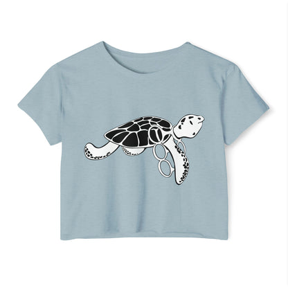 Women's Turtle Crop Top