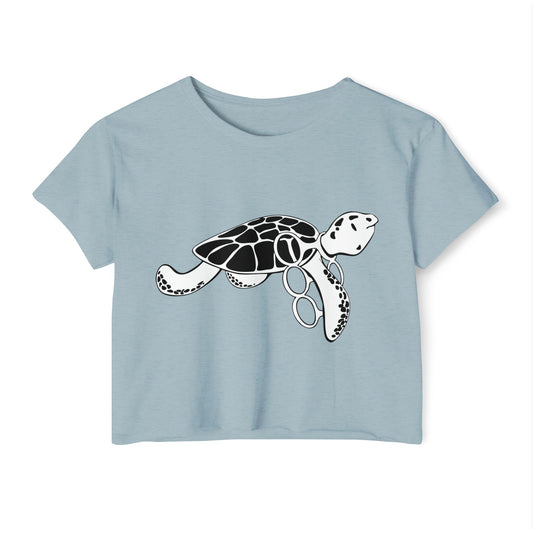 Women's Turtle Crop Top