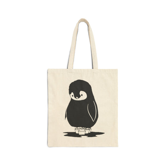 Cotton Reusable Penguin Bag