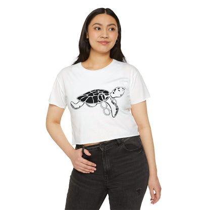 Women's Turtle Crop Top