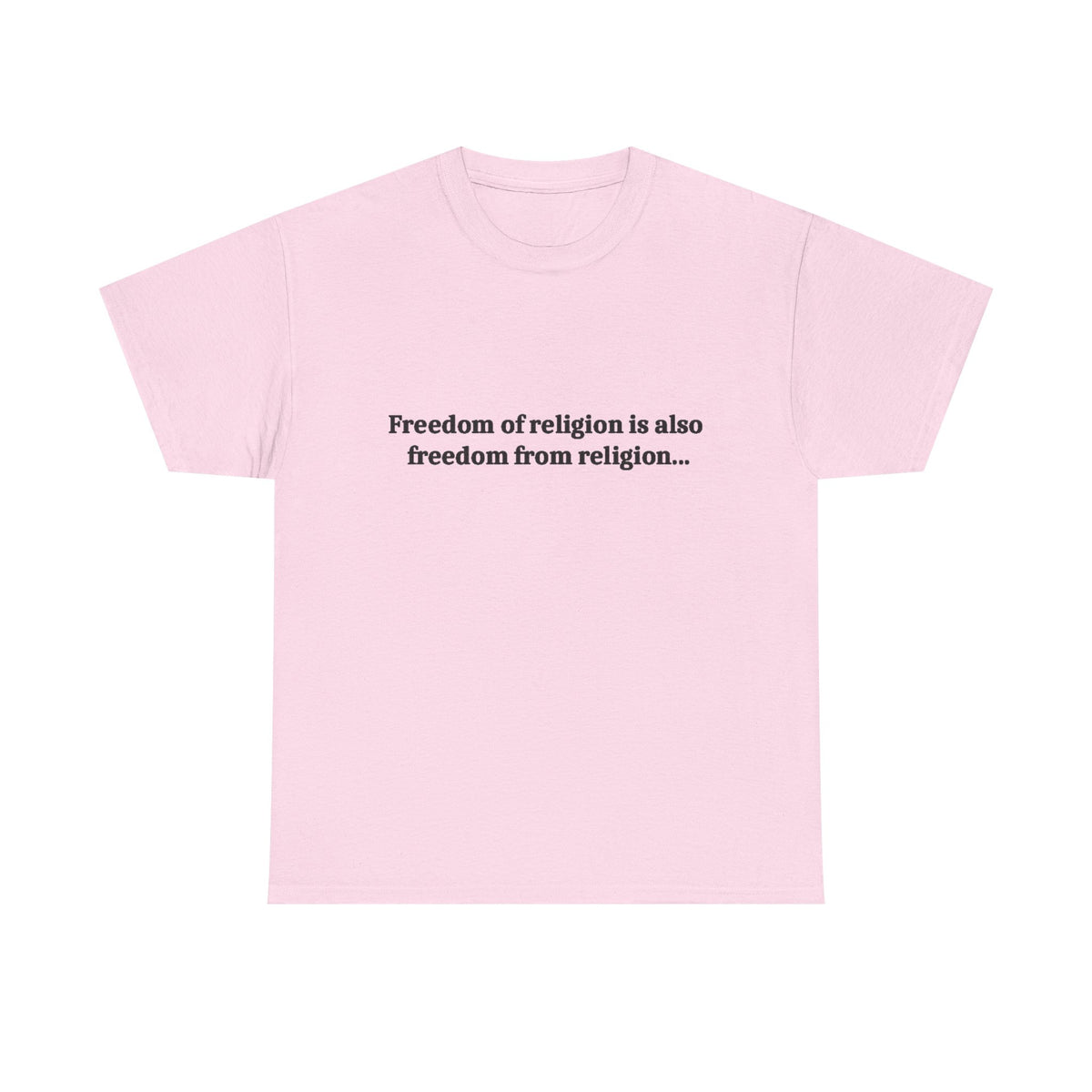Freedom Of religion Tee Shirt