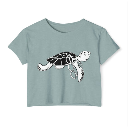 Women's Turtle Crop Top