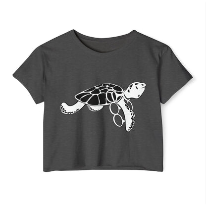 Women's Turtle Crop Top
